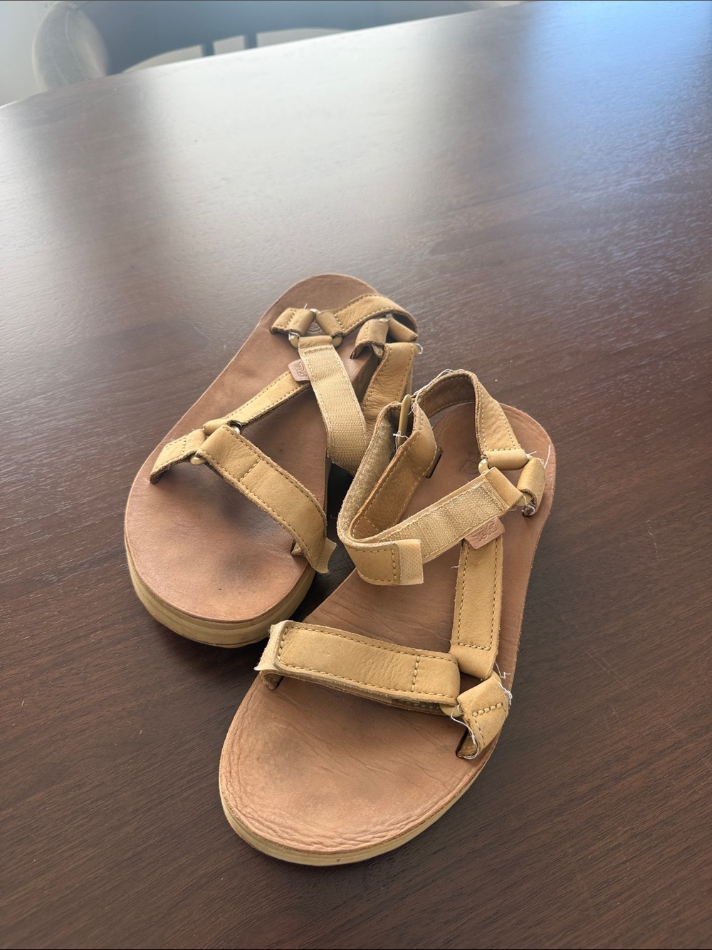 Teva Women's Platform Sandals in Tan